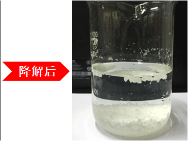 降解后 降解后